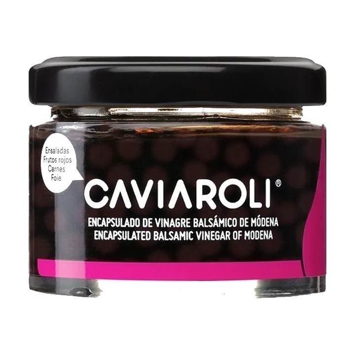 Caviaroli — Vinegar, fruit, wine and honey pearls