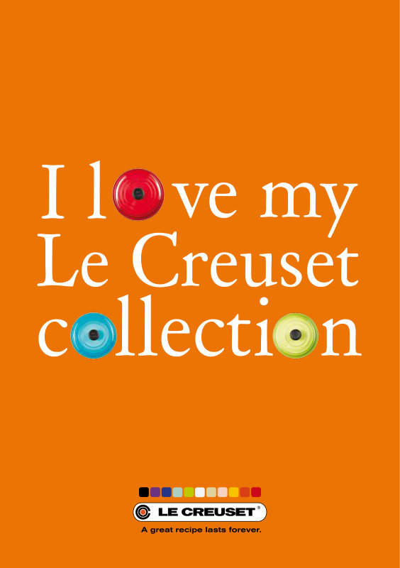 Le Creuset katalog kapağı