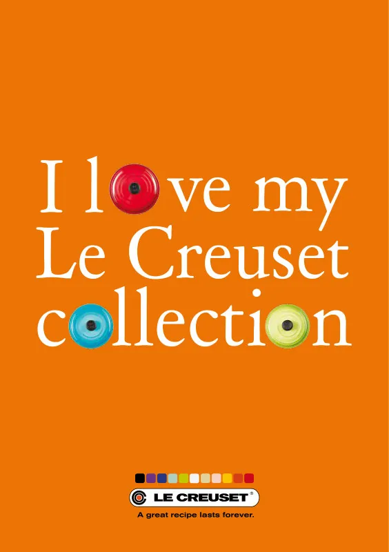 Le Creuset catalogue cover